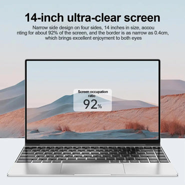 Ultra Slim Laptop 14.1" - High Performance & Portability ryshop