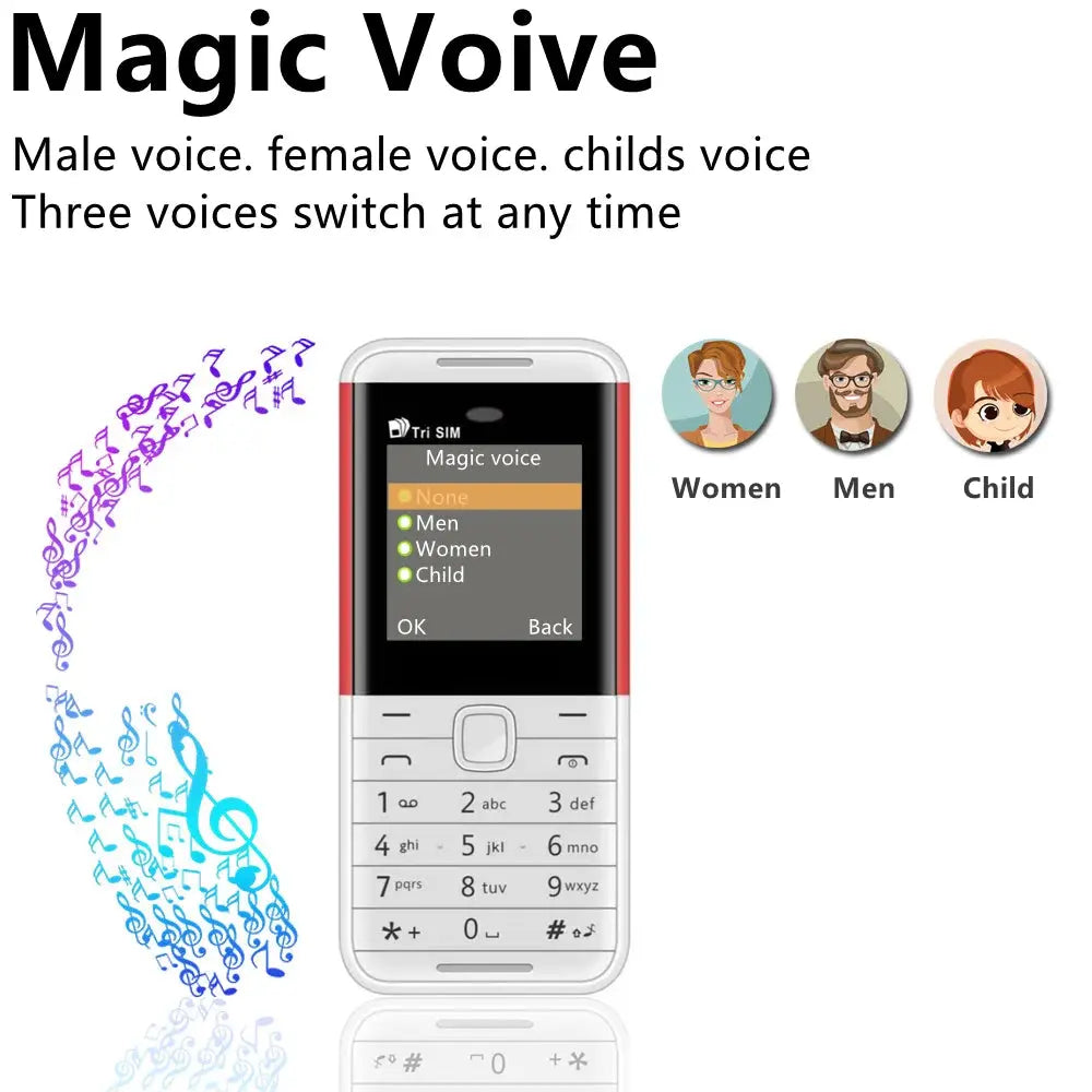 SERVO BM5310 3 SIM Card Mini Mobile Phone ryshop