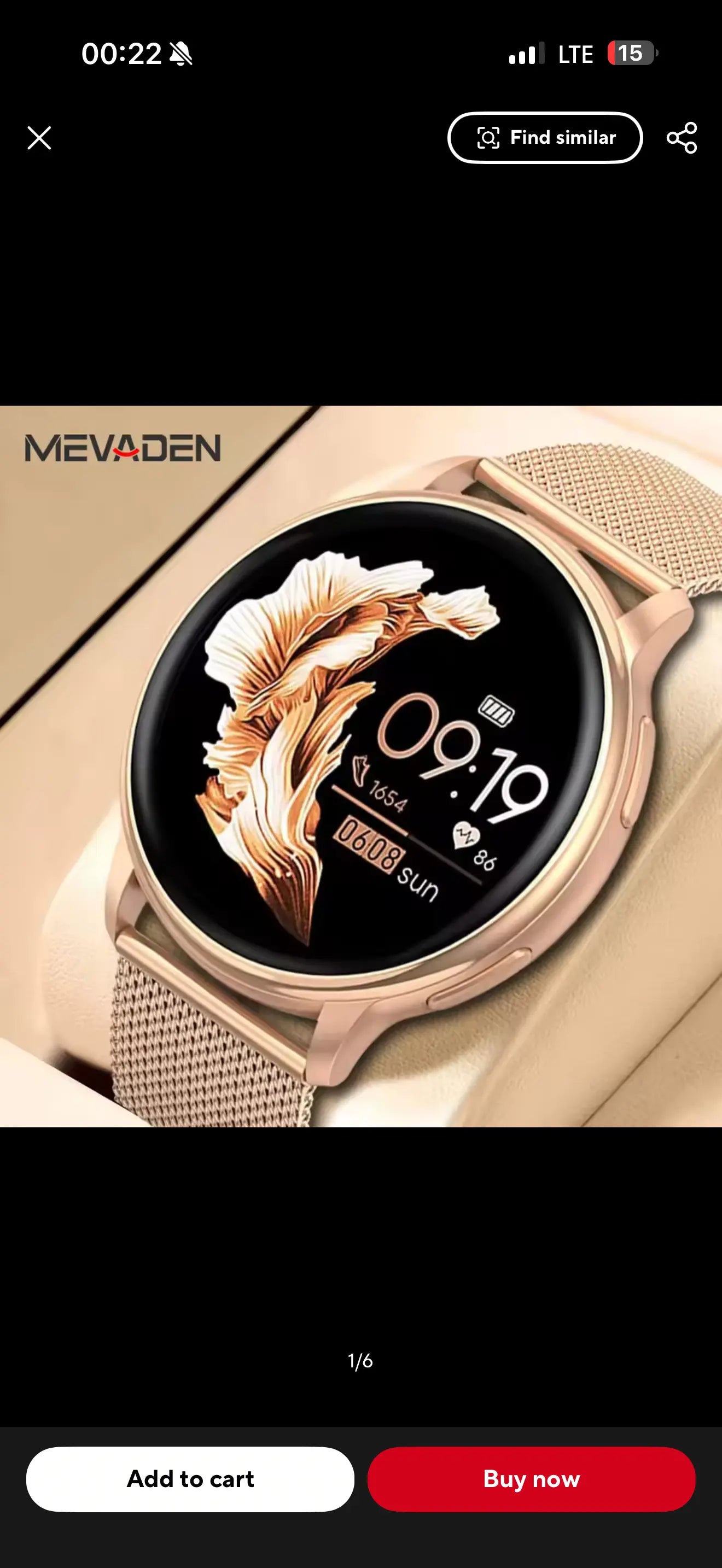 Bluetooth Smart Call Watch Heart Rate Blood Pressure Monitor - ryshop