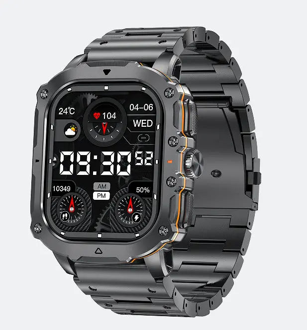 sports watch, AMOLED large screen, Bluetooth calling, rotating crown, long standby, AK72 smart watch ryshop