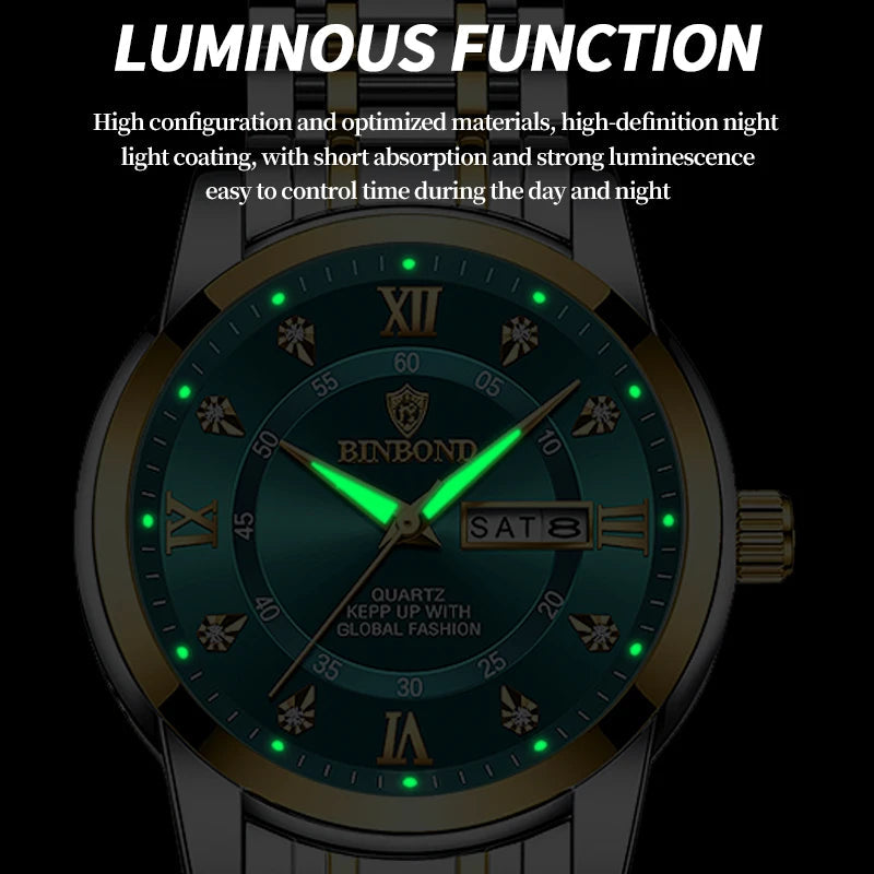 PENGAGAR 2025 Luxury Fashion Diver Watch for Men ryshop