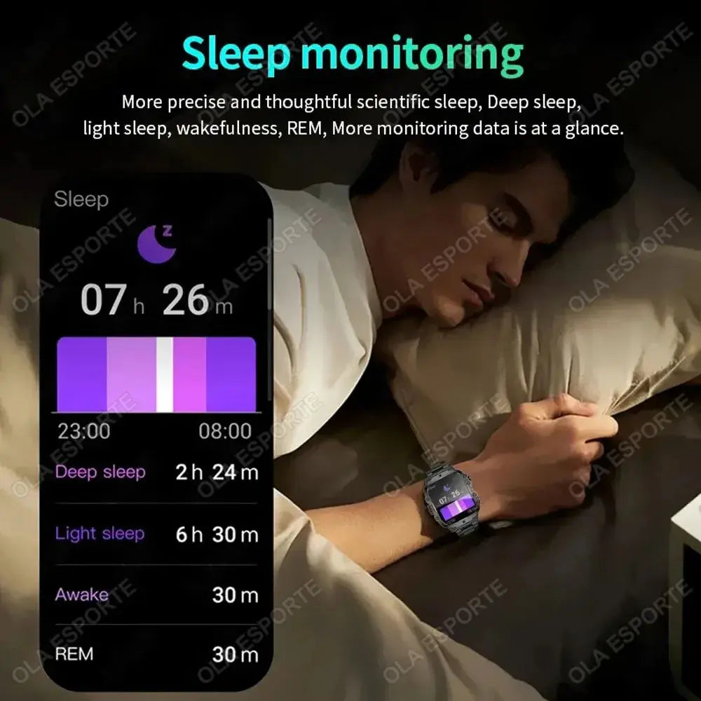 2025 Smartwatch Men Bluetooth Call Health Monitor ryshop
