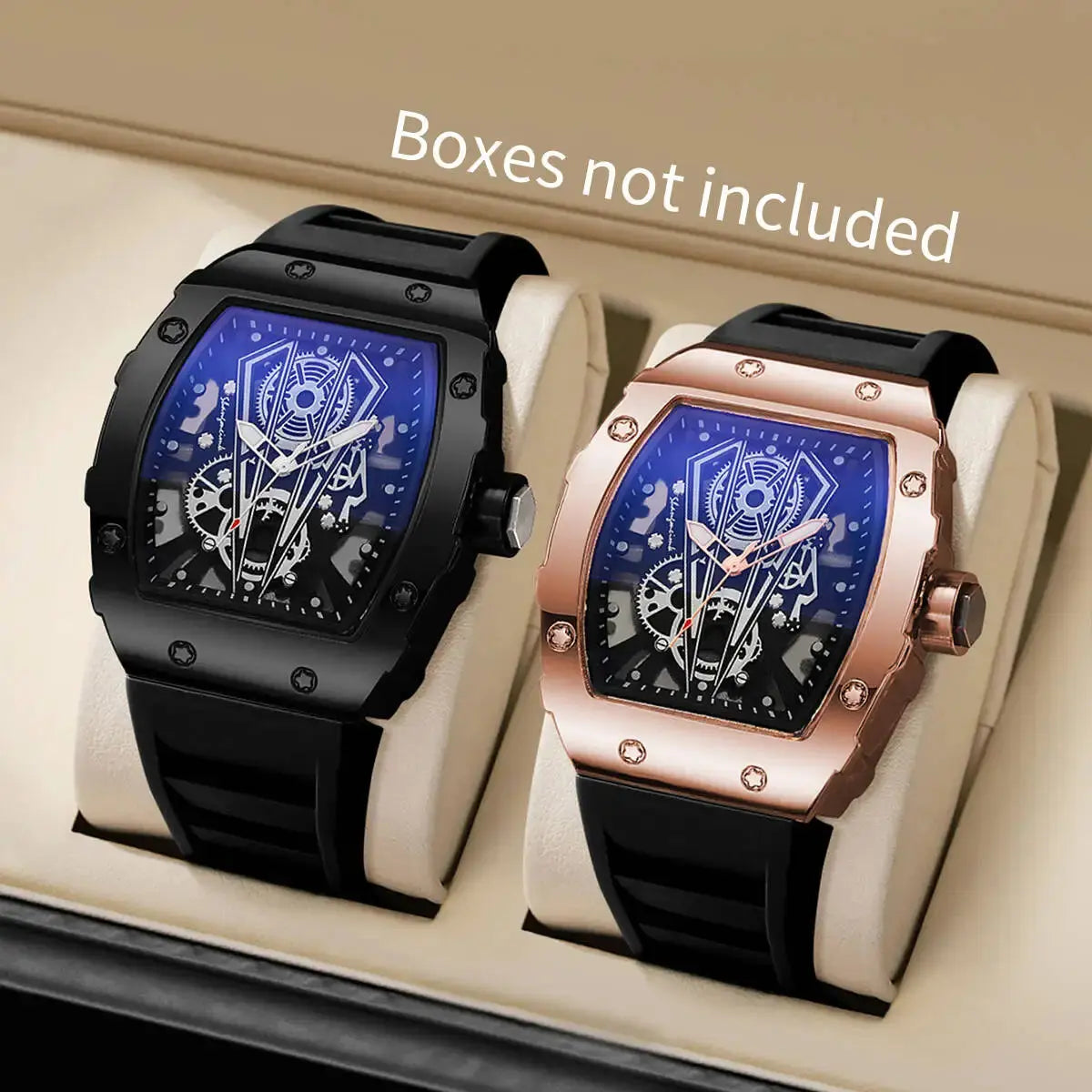 Fashion Men Watches Luxury Large Dial Quartz Watch ryshop