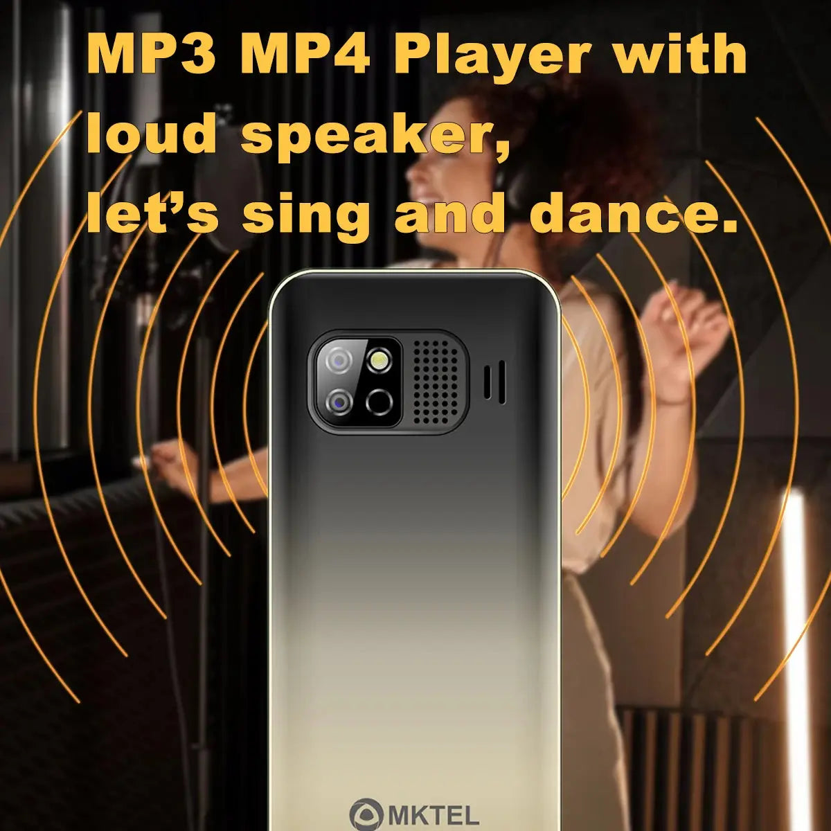 MKTEL OYE 3 Feature Phone - Essential Connectivity ryshop
