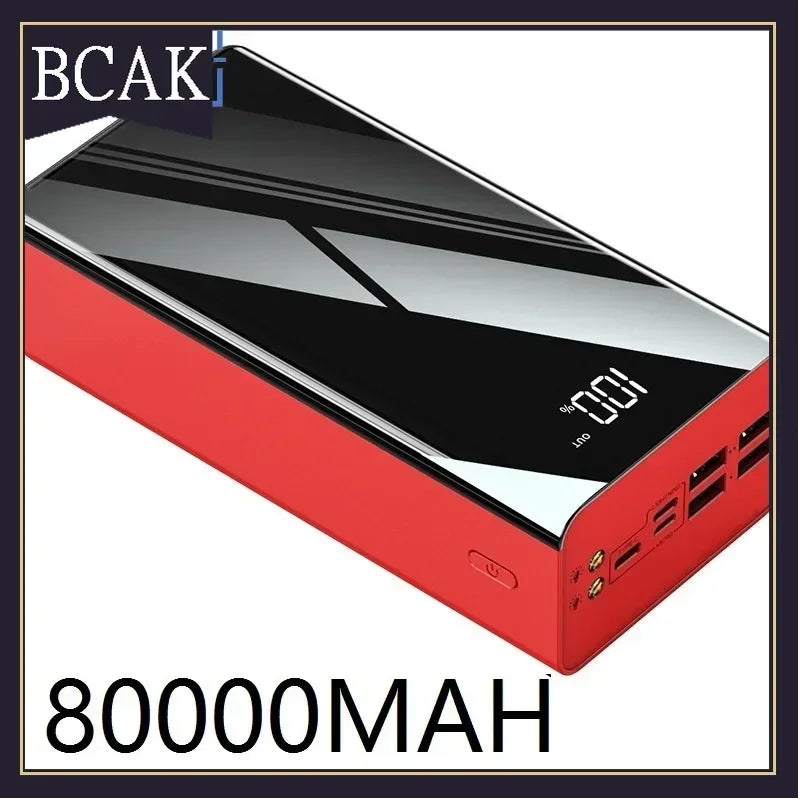 BCAK Outdoor Mobile Power Gift Wh Style 80000mAh Charging Treasure ryshop