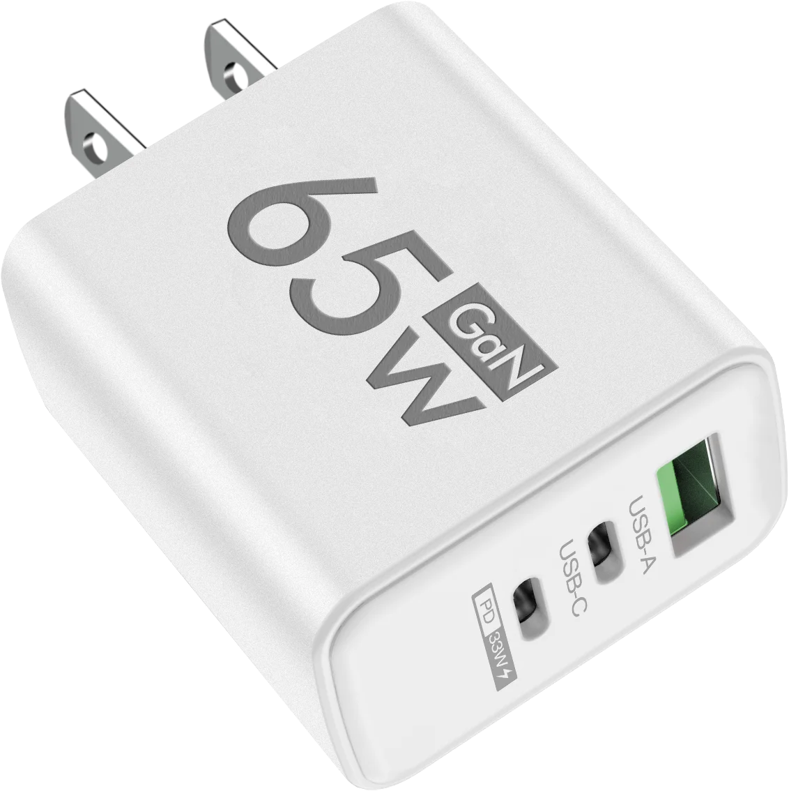 65W GaN USB Fast Charging Type C PD Charger ryshop