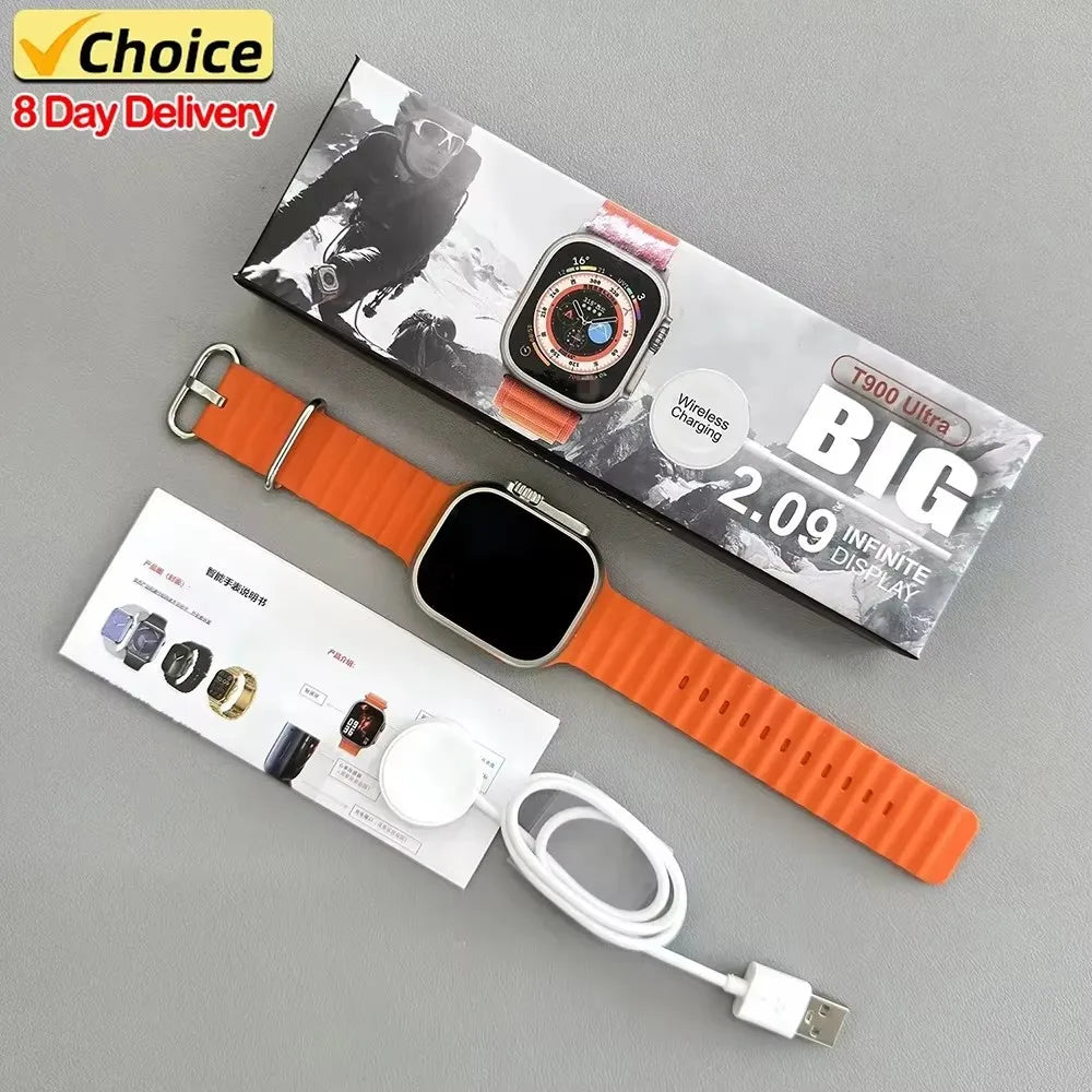 Ola Esporte T900 Ultra Smart Watch Men 49mm Series 9 ryshop