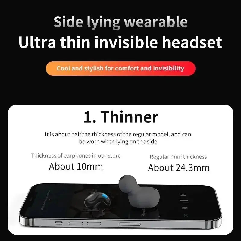 DIXSG X55 TWS Mini Bluetooth 5.3 Earbuds with Active Noise Cancellation ryshop