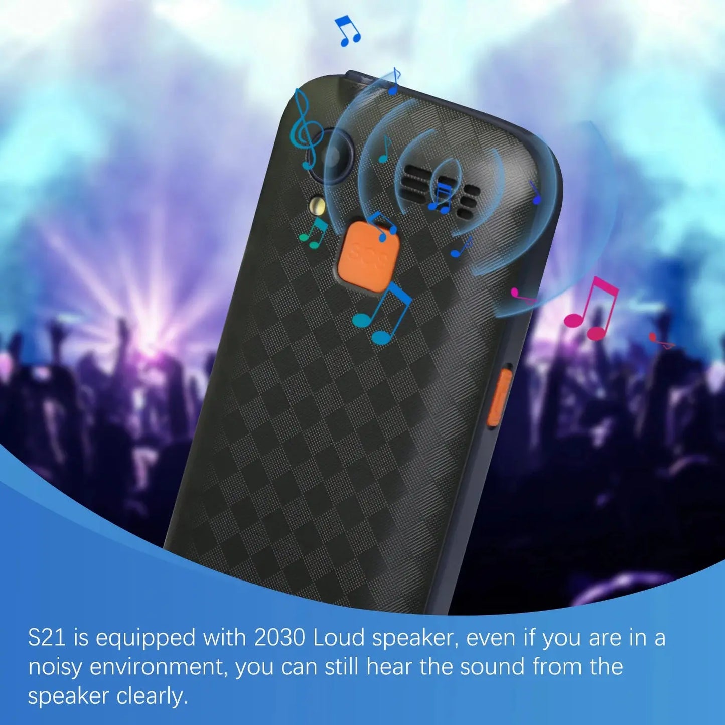 MKTEL S21 Feature Phone - Dual SIM with 800mAh Battery ryshop