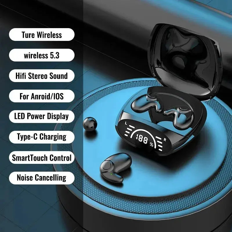 Kebidumei Bluetooth 5.3 AI Translation Earphones ryshop