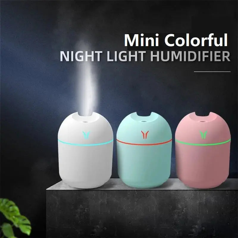 250ML USB Mini Air Humidifier Aroma Essential Oil Diffuser ryshop