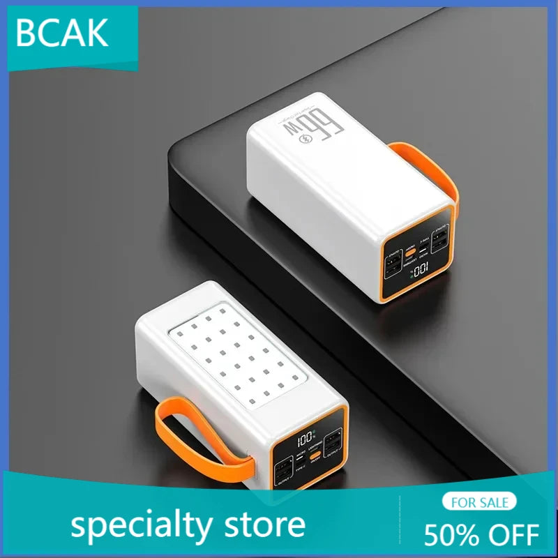 BCAK Upgraded Super Power Bank with Fast Charge and LED ryshop