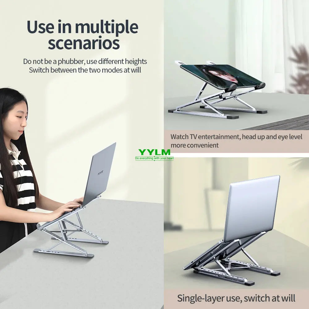 YYLM N8 Laptop Stand - Adjustable Aluminum Support for Macbook ryshop