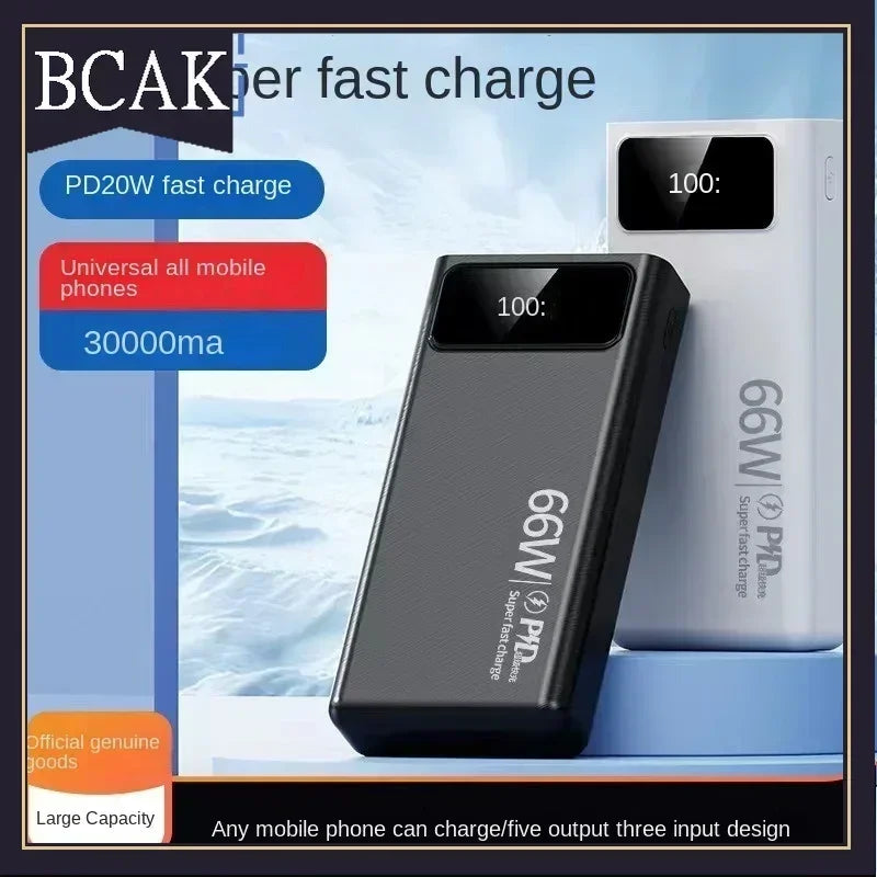 BCAK 80000mAh Outdoor Large-Capacity Charging Treasure ryshop