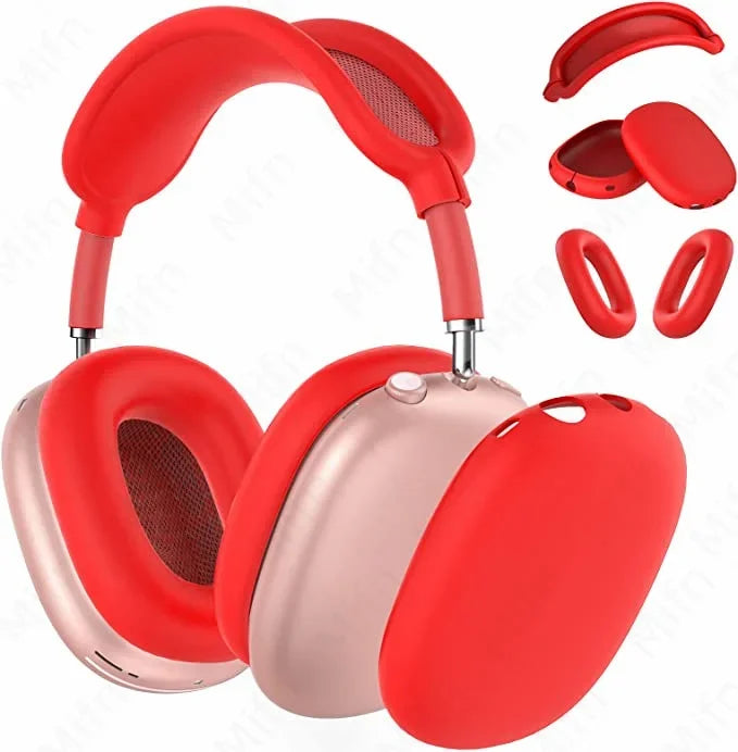 3 in 1 Soft Washable Headband Silicone Cover for AirPods Max 2021 ryshop
