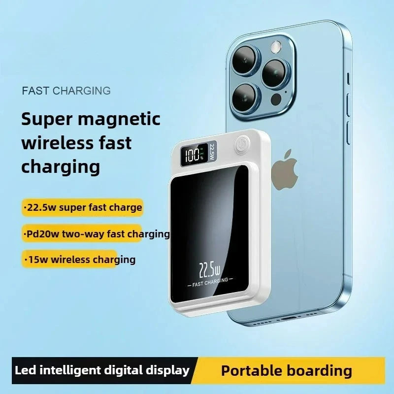 BMAD 20000mAh Magnetic Wireless Power Bank with PD22.5W Fast Charging ryshop