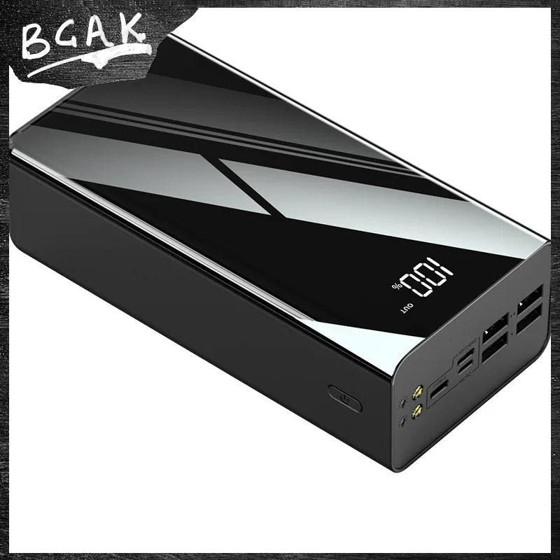 BCAK 80000mAh Large-capacity Charging Treasure Power Bank ryshop
