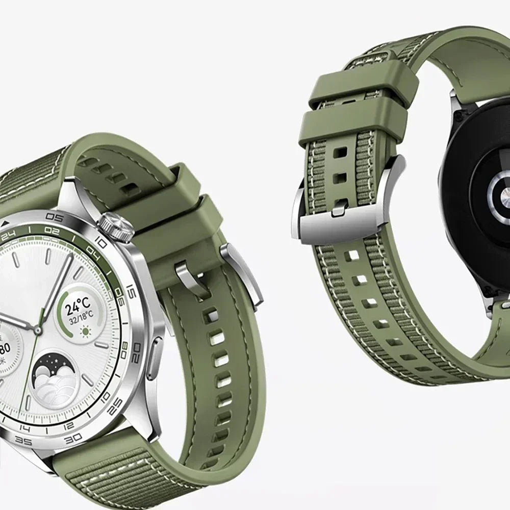 22mm Woven Braid Belt Official Strap for Huawei Watch GT4 and GT3 Pro ryshop