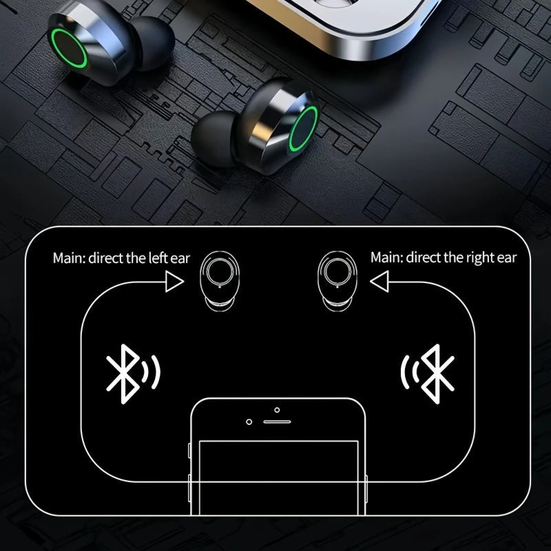 Long Playtime Touch Control True Wireless Earbuds YD03 ryshop