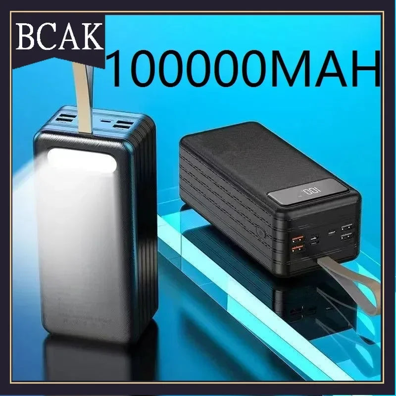 BCAK Outdoor Mobile Power Gift Wh Style 80000mAh Charging Treasure ryshop