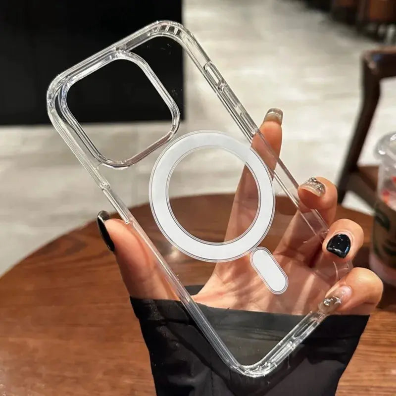 Original Transparent Magnetic Case for MagSafe Wireless Charging ryshop