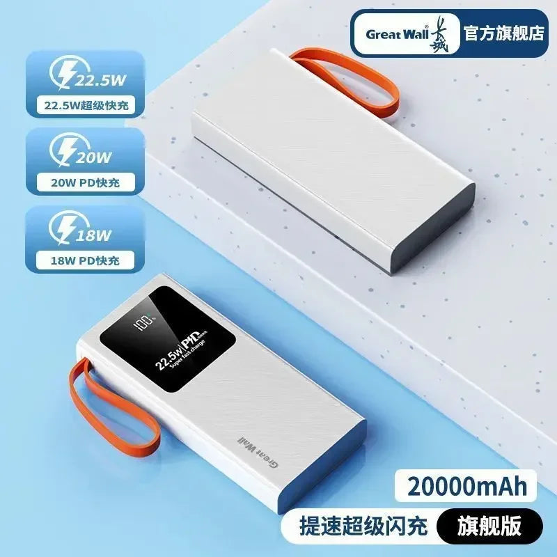 BCAK 20000mAh Two-way Fast Charging Outdoor Power Bank ryshop
