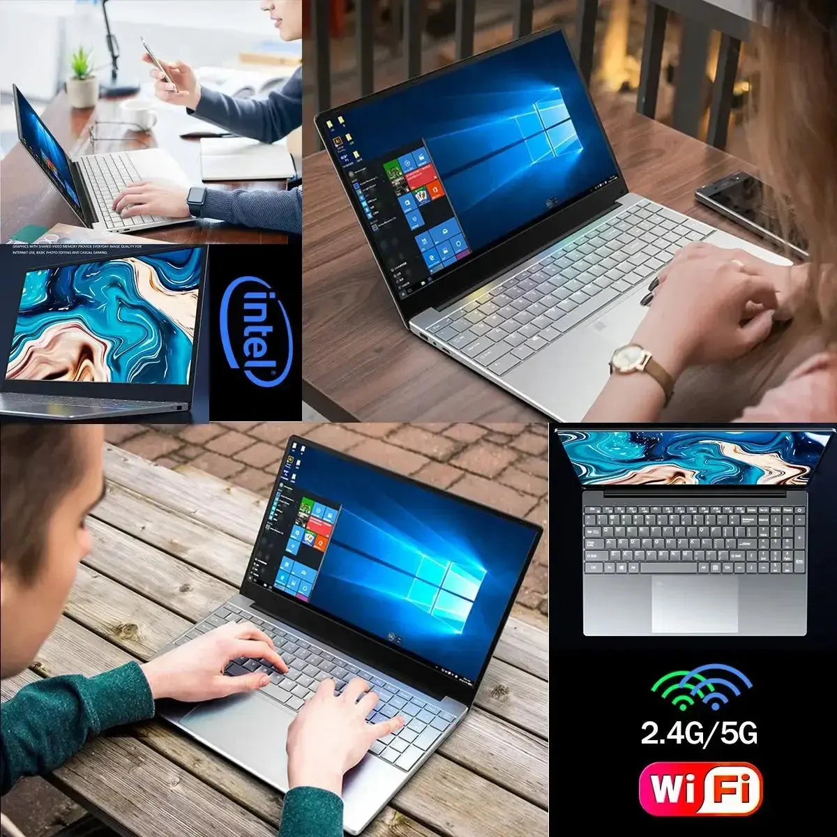 CARBAYTA 15.6 Inch IPS Screen Business Netbook ryshop
