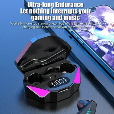 NEW AIR X15 Bluetooth Wireless Gamer Headphones ryshop