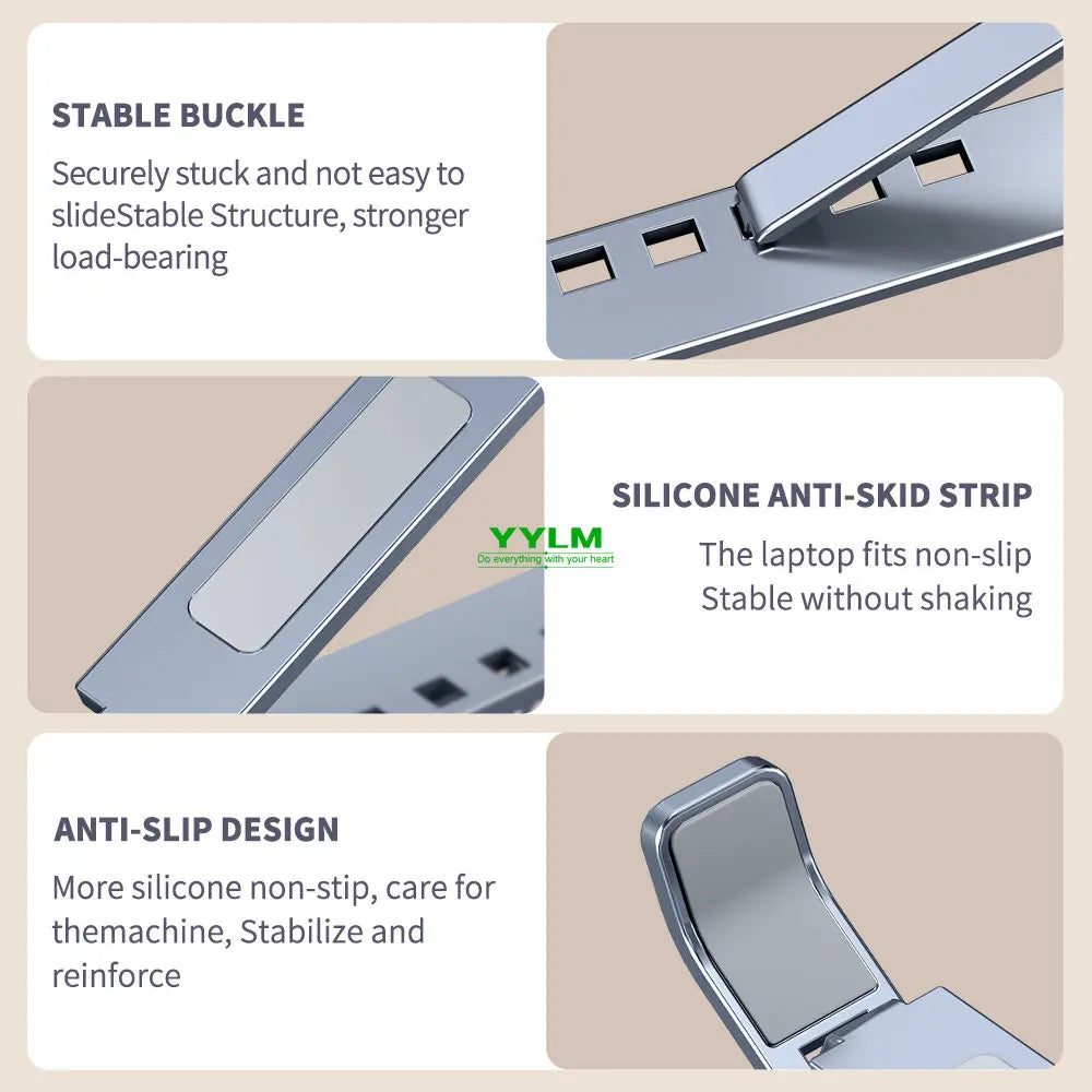 YYLM N8 Laptop Stand - Adjustable Aluminum Support for Macbook ryshop