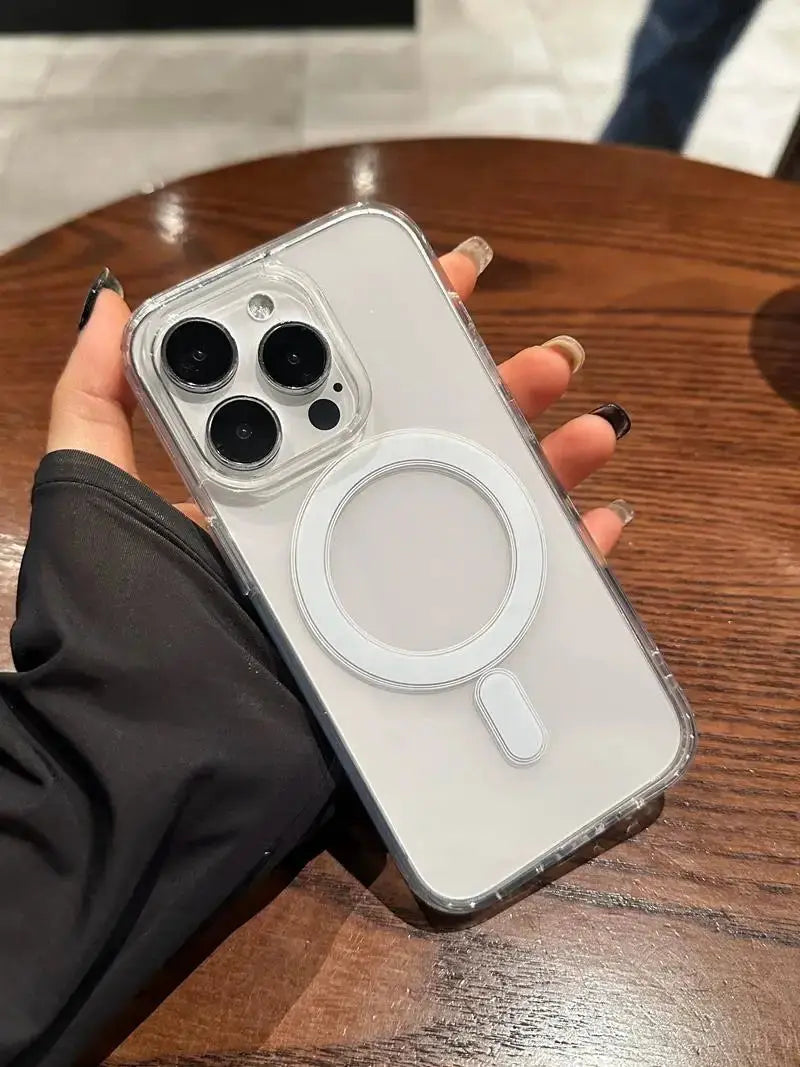 Original Transparent Magnetic Case for MagSafe Wireless Charging ryshop