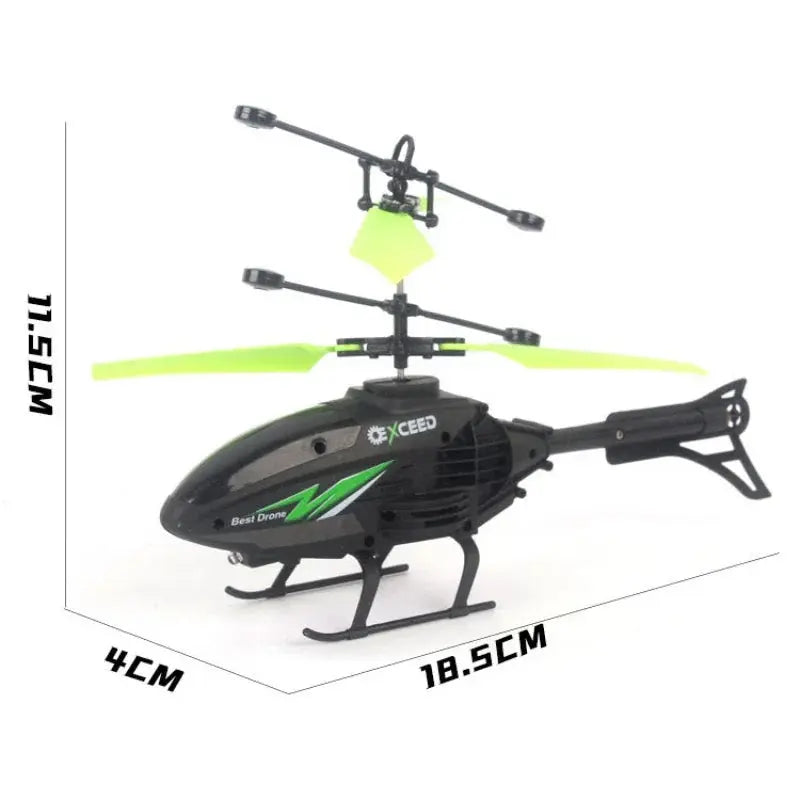 Wrist Hand Controlled Induction Aircraft Mini RC Drone ryshop