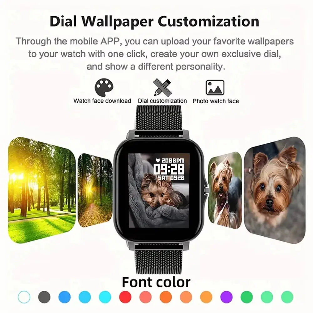 LAXASFIT 2025 New Smart Watch for Men and Women ryshop
