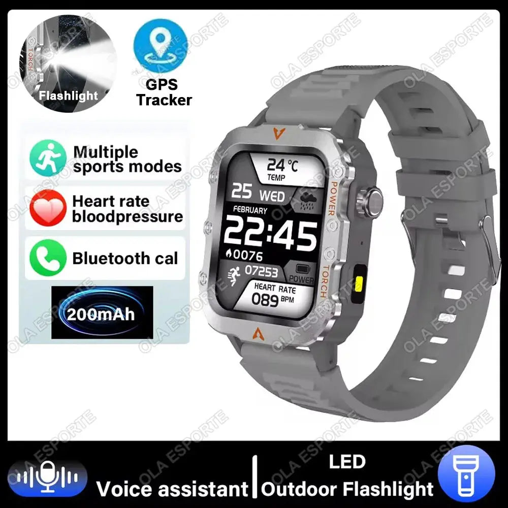 2025 Smartwatch Men Bluetooth Call Health Monitor ryshop