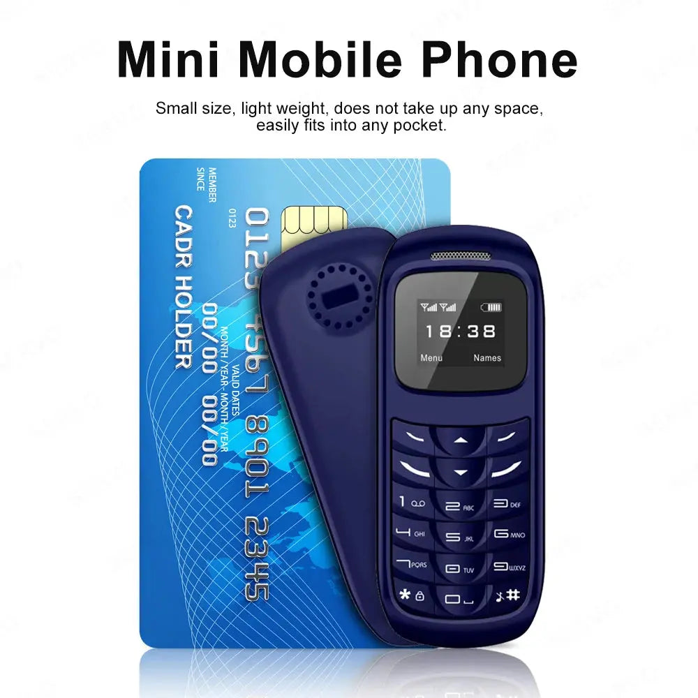 Unlocked Mini Mobile Phone Bluetooth Earphone Voice Changer Dialer ryshop