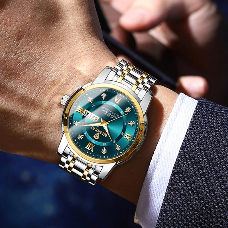 PENGAGAR 2025 Luxury Fashion Diver Watch for Men ryshop