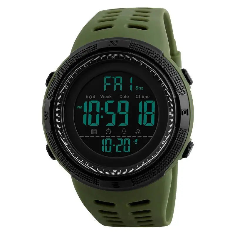YIKAZE Men's Military Sports Watch - Luminous Multifunction LED Digital Wristwatch ryshop