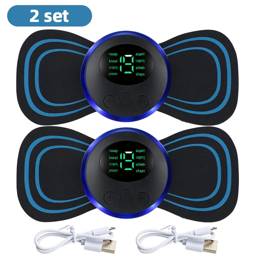 Joverisher Electric Neck Massager EMS Muscle Massage Stimulator ryshop