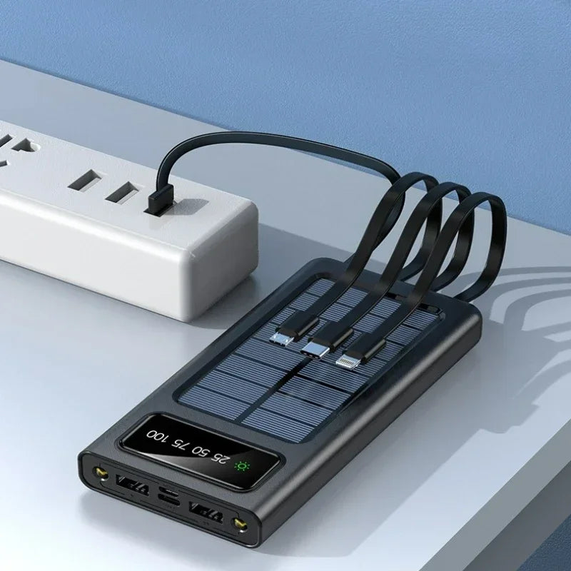 20000mAh Solar Power Bank with Fast Charging and Dual USB Ports ryshop