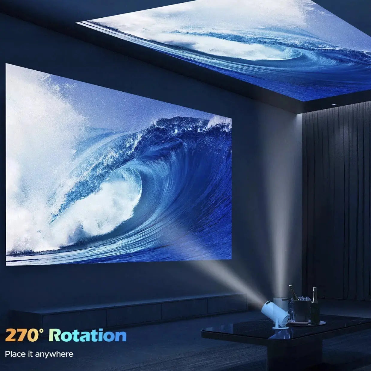 4K WiFi6 HY300 Pro Projector - ryshop