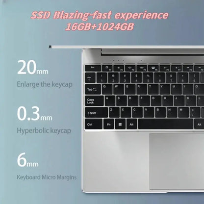 Ultra Slim Laptop 14.1" - High Performance & Portability ryshop