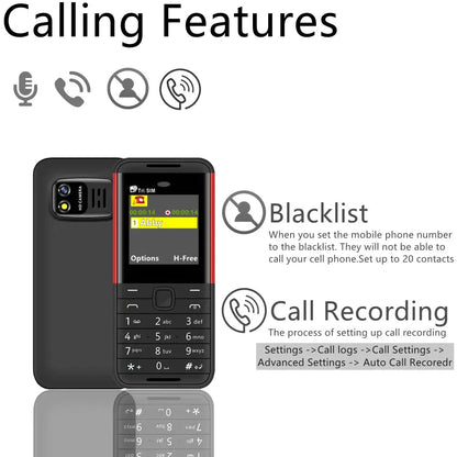 SERVO BM5310 3 SIM Card Mini Mobile Phone ryshop