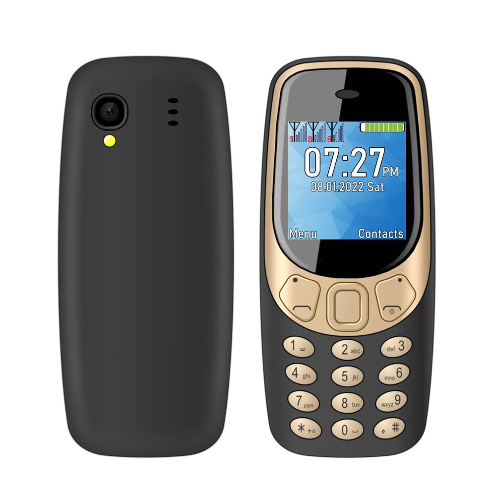 SERVO Small Mobile Phone Bluetooth Dialer Magic Voice Low Radiation Telephone ryshop