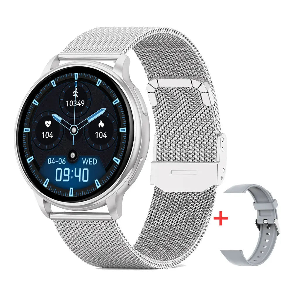 Bluetooth Smart Call Watch Heart Rate Blood Pressure Monitor - ryshop