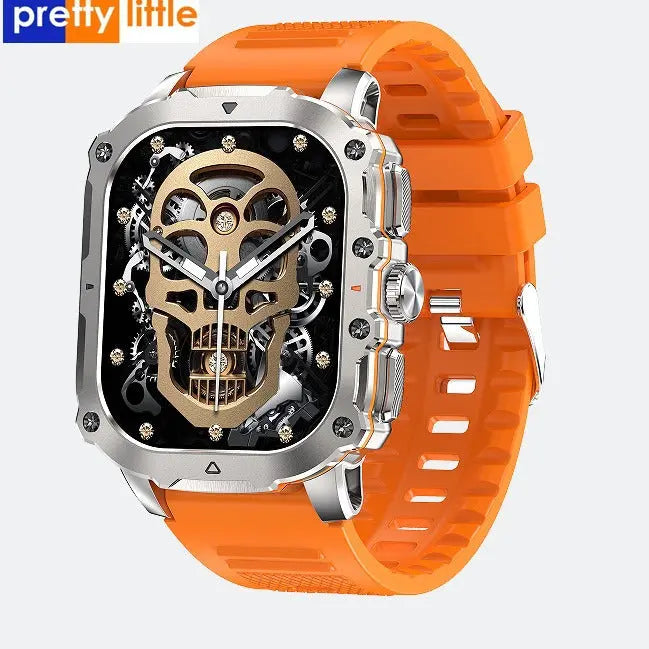 sports watch, AMOLED large screen, Bluetooth calling, rotating crown, long standby, AK72 smart watch ryshop