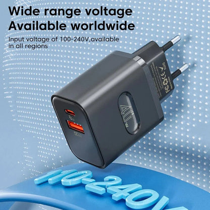40W Dual Port USB Type C Charger - Quick Fast Charging Adapter ryshop