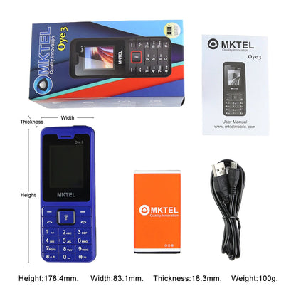 MKTEL OYE 3 Feature Phone - Essential Connectivity ryshop