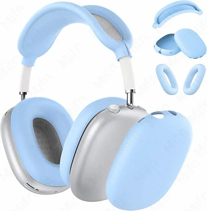 3 in 1 Soft Washable Headband Silicone Cover for AirPods Max 2021 ryshop