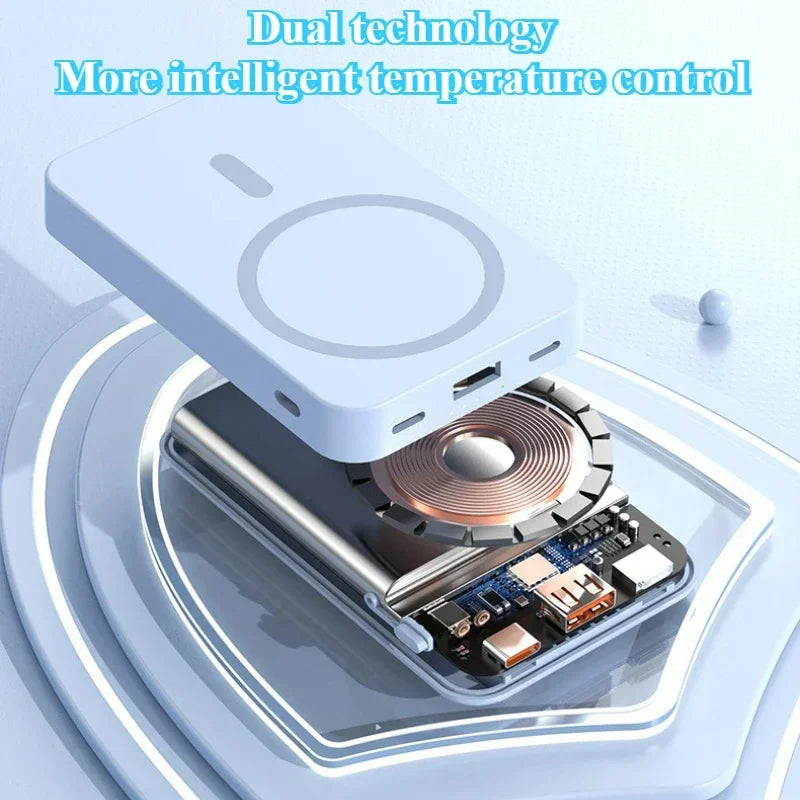 BMAD 20000mAh Magnetic Wireless Fast Charging Power Bank ryshop