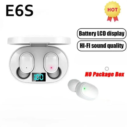 ZONGJI E6S TWS Wireless Noise Cancelling Bluetooth Earphones ryshop