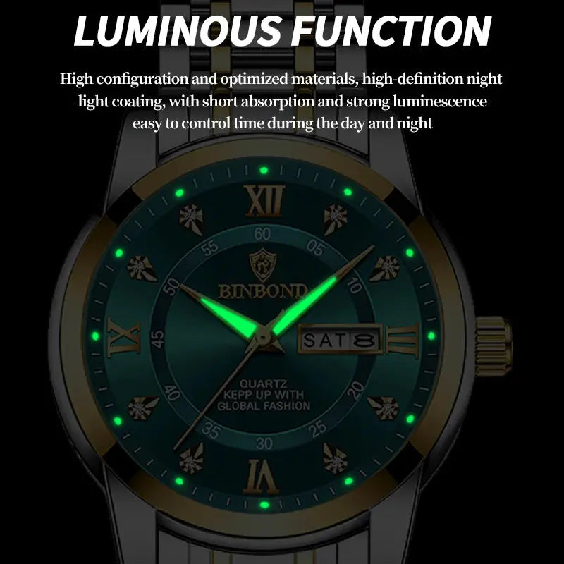 PENGAGAR 2025 Luxury Fashion Diver Watch for Men ryshop